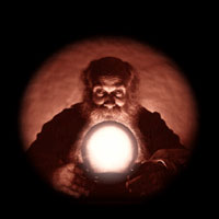 Wizard with Crystal Ball